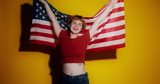 Celebrating freedom with joy and pride in vibrant colors