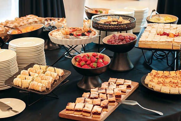 istock Variety of Delicious Desserts on a Buffet Table 2212589688
