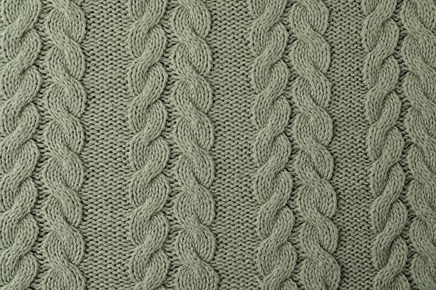 istock Texture of color knitted fabric as background, top view 2212591447