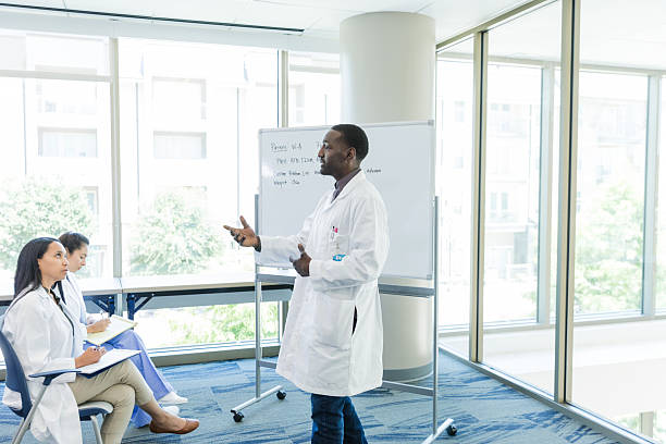 istock Doctor Leading a Medical Training Seminar 2212595108
