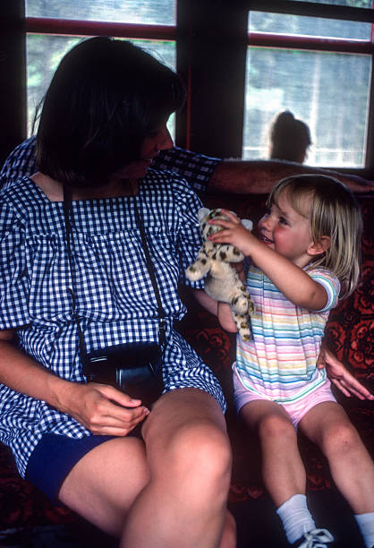 istock Black Hills SD - 1880s Train - Mother & Daughter - 1981 2212606884