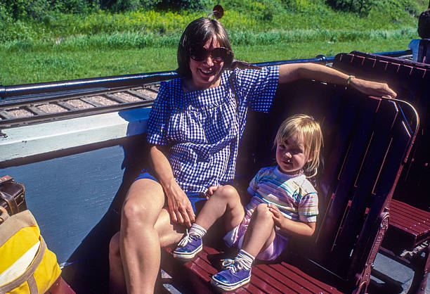 istock Black Hills SD - 1880s Train - In the Gondola Car - 1981 2212606926