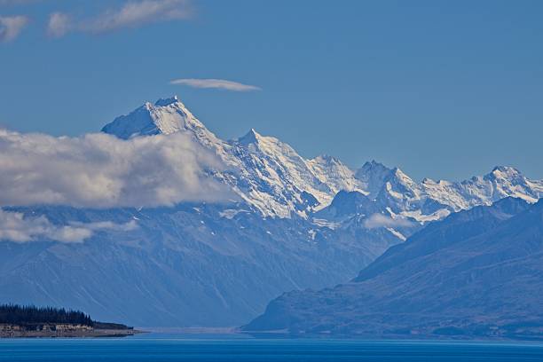 istock Majestic Snow-Capped Mountains Over Serene Lake 2212612861