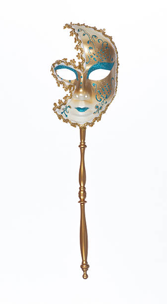 istock venetian mask with handle isolated on white background 2212615021