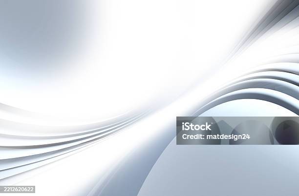 White Gray Abstract Background 0명에 대한 스톡 사진 및 기타 이미지 - 0명, 3차원 형태, 가리기