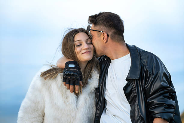 Young couple in the city
