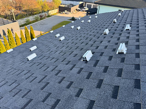 istock Solar panel installation outdoors, aerial view of renewable energy system 2212635033