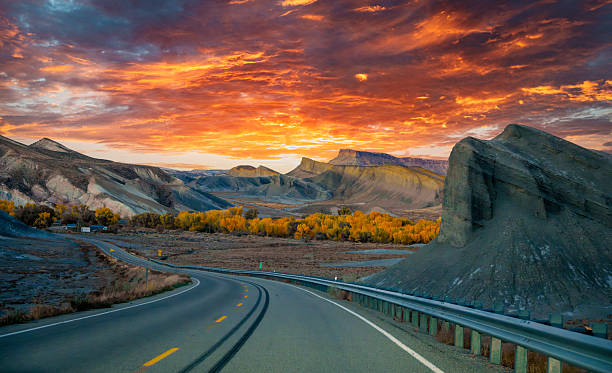istock Scenic Road Sunset Capitol Reef National Park 2212667463