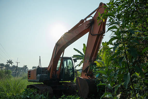 istock Abandoned Excavator in Bogor, Indonesia. 2212669149