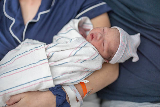 istock Family with Newborn 2212669828