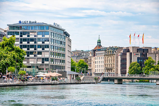 istock Beautiful scenery in Geneva, Switzerland 2212669992