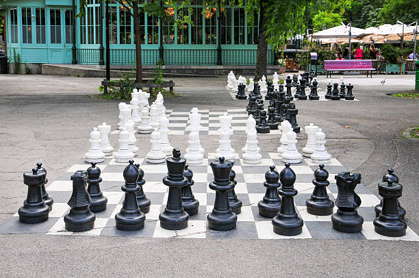 istock A large chessboard in a park in Geneva, Switzerland 2212671166