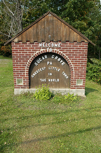 Welcome to Sign for Sugar Grove, Pennsylvania