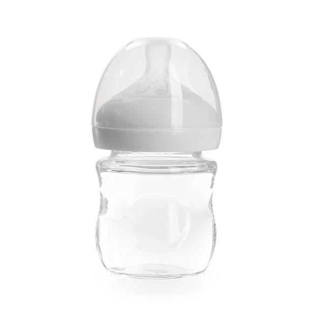 istock Feeding bottle with water isolated on white 2212692678