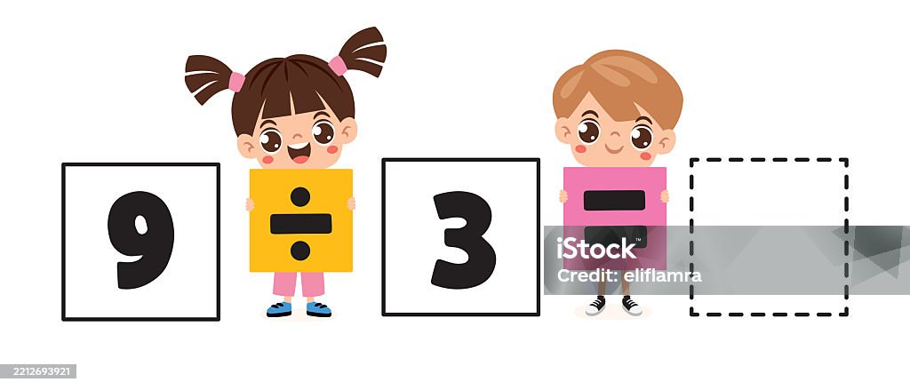 Four Operations Gif Mathematics Worksheet For Four Operations Stock Illustration - Download ...