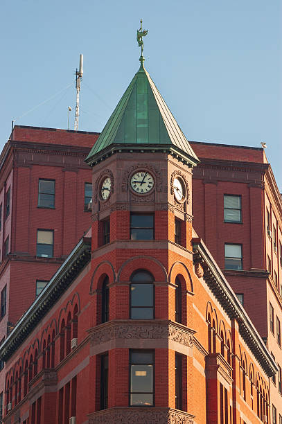istock Flat Iron Building in Warren PA 2212696855