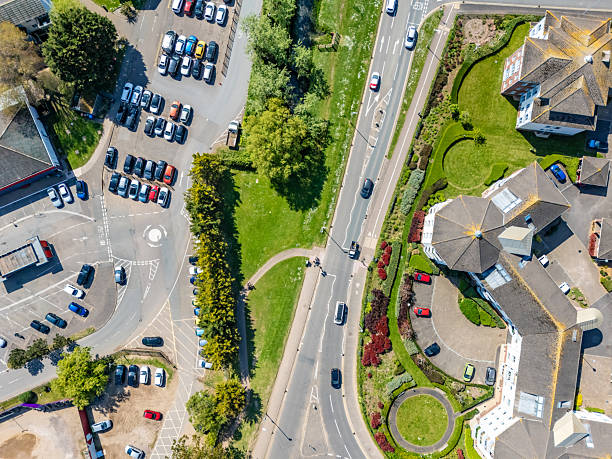 istock Minehead road and housing 2212702687