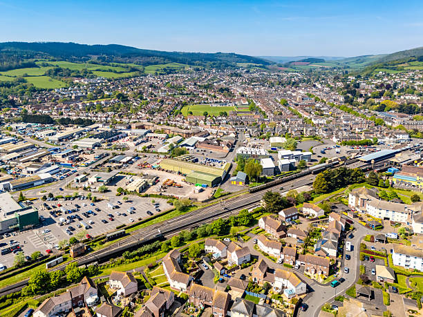 istock View inland over town of Minehead 2212702846