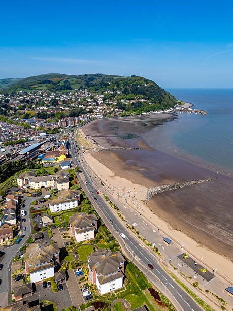 istock Waterfront properties on the coast in Minehead 2212702853
