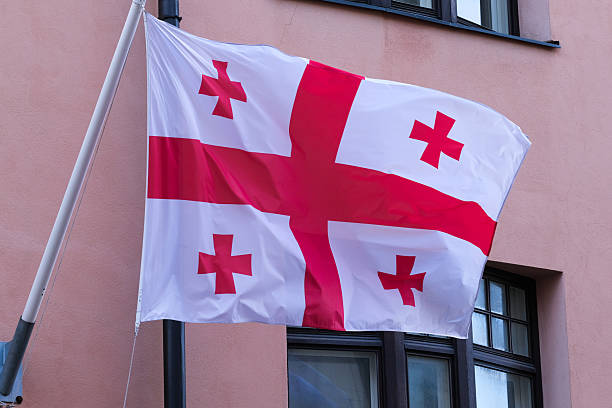 istock Flag of Georgia 2212705521