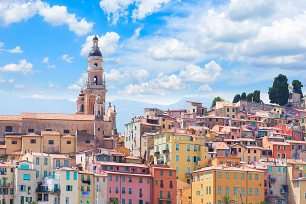 istock Menton town, France 2212712577