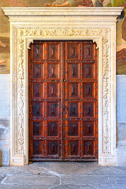 istock Medieval Door Cathedral Architecture 2212712655