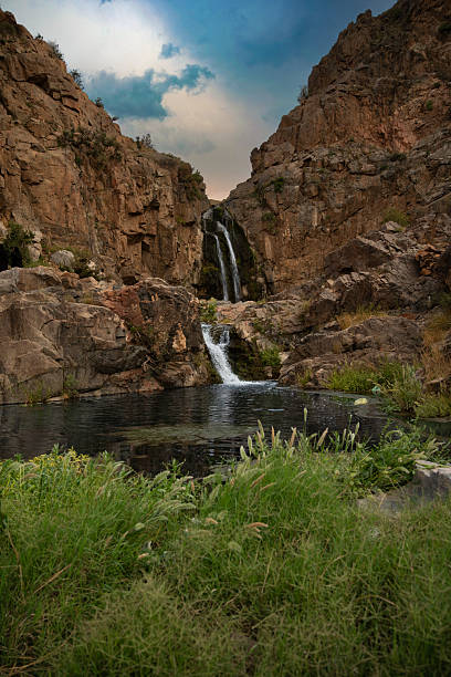 istock A beautiful waterfall from Saudi Arabia 2212713128