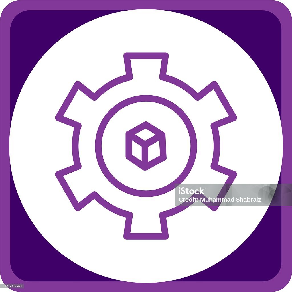 Setting Box Down Setting Box Line Circle Corner Stock Illustration - Download Image Now ...
