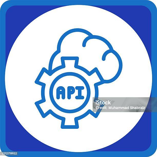 Api Gateway Line Circle Corner Stock Illustration - Download Image Now ...