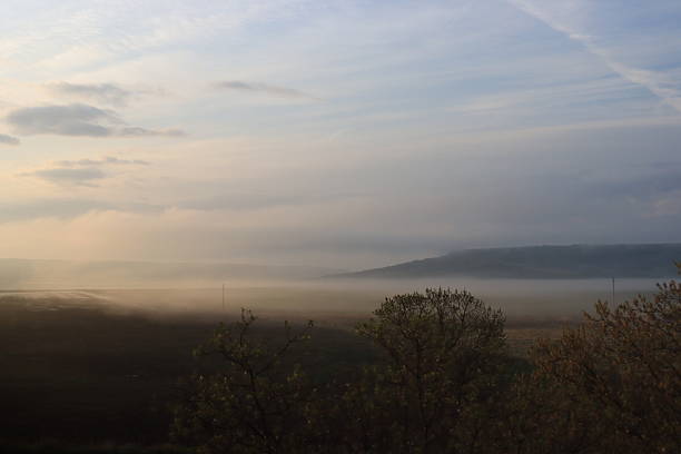 Scenery from my home in the Qu'Appelle Valley with fogy mornings, wildlife and the moon.