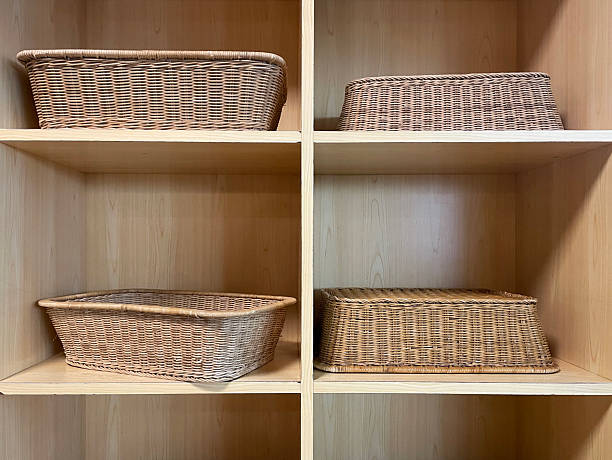 istock Baskets in the changing room of a day spa 2212740383