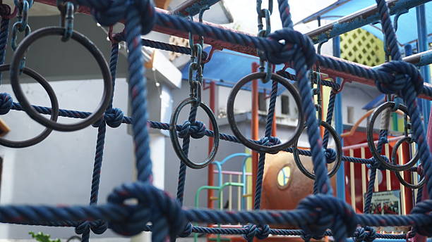 istock Entwined Ropes in the Playground 2212743765