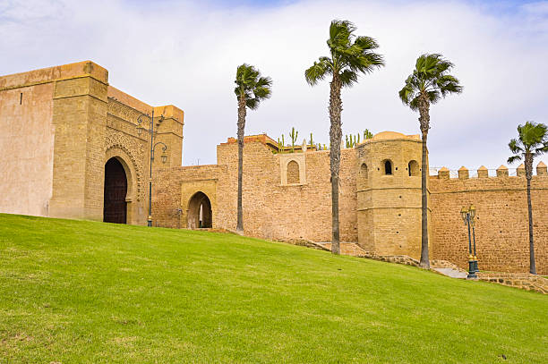 istock Kasbah of the Oudayas Entry side view 2212751321