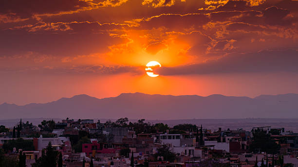 Nice views from rooftop of Luna Tapas Bar in San Miguel de Allende, Mexico