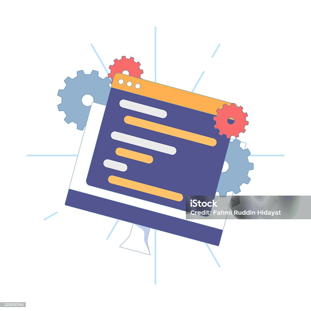 Developer And Programmer Concept Programming Software Or Application ...