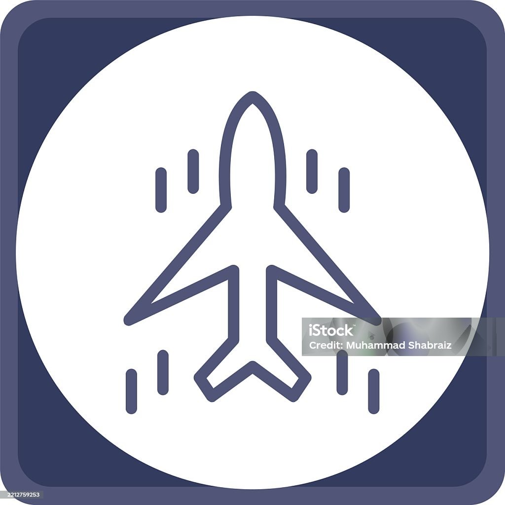 Flight Simulator Line Circle Corner Stock Illustration - Download Image ...