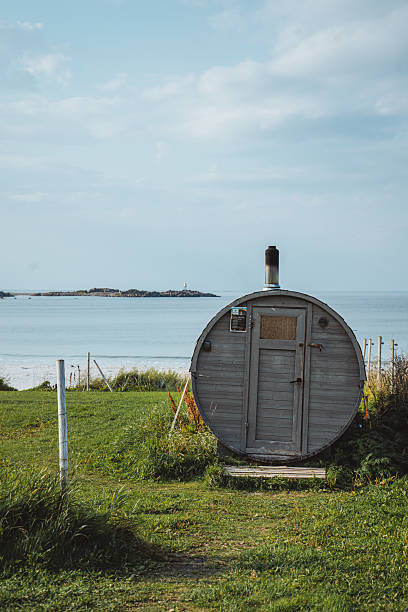 istock Sauna on the beach in Lofoten Islands, Norway 2212760232