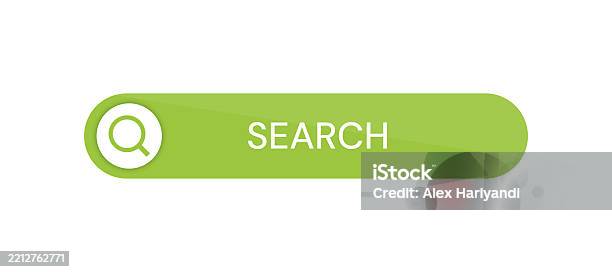 Green Search Button Button Element For Web Design Ui Ux And Mobile ...