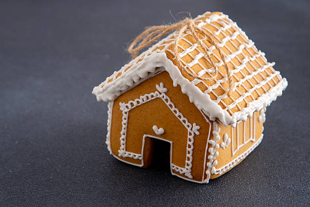 istock Gingerbread House Christmas cookies. 2212765906