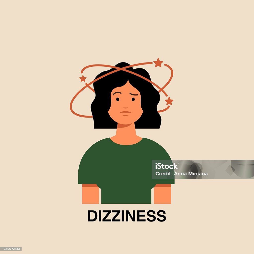 Dizzy Visuals Dizziness Vector Illustration Stock Illustration - Download Image Now ...