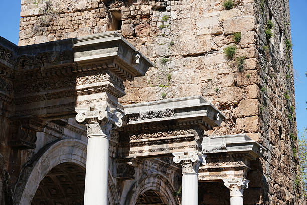 Hadrians Gate in Antalya City, Turkiye