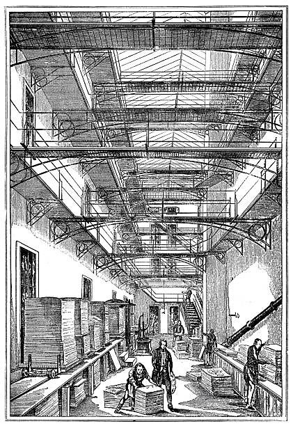istock Drying room of the State Printing Office in Vienna 2212775423