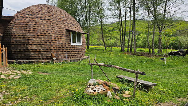 istock Cottage in the shape of a sphere 2212780114