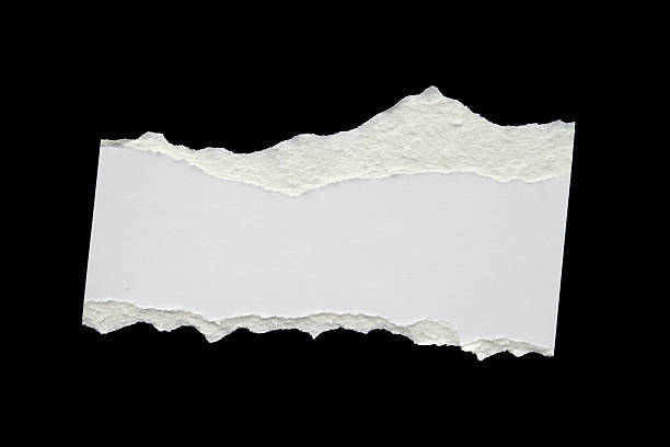 istock White ripped paper torn edges strips isolated on black background 2212812480