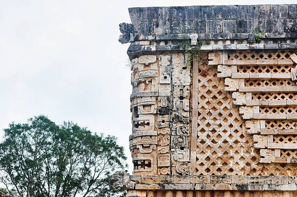istock Chaac Masks,Nunnery Quadrangle,Uxmal,Yucatan,Mexico 2212823983