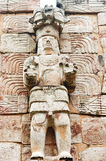 istock Toltec Warrior Statues,Codz Poop,Kabah,Yucatan,Mexico 2212824911