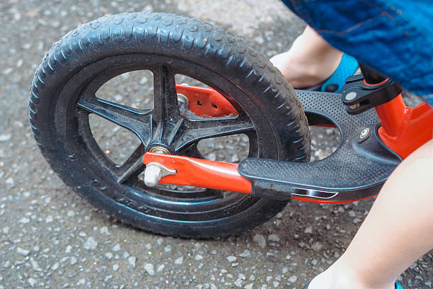 istock close up of children's bicycle wheel 2212825997