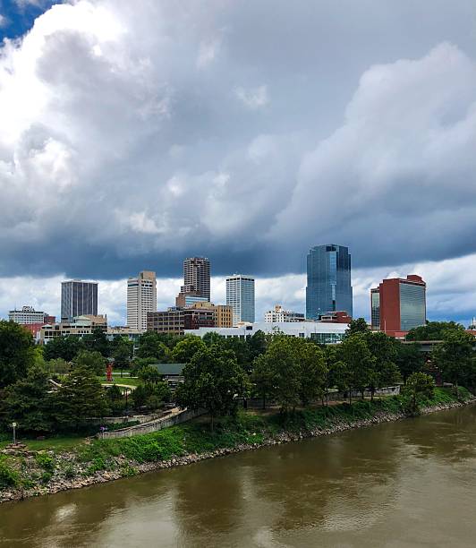 istock =Storm Clouds Over Little Rock, Arkansas 2212827920