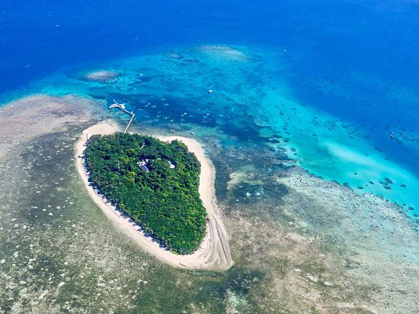 Green Island on the Great Barrier Reef in Australia