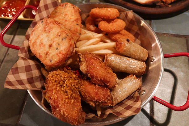 istock close up of assorted Thai appetiser 2212834860